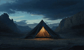 Camping Book Of Mormon GIF by Jukebox Saints