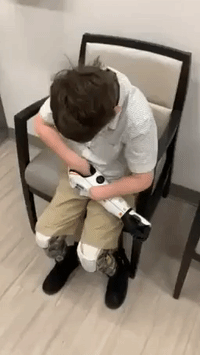 Illinois Boy Receives Star Wars–Themed Bionic Arm