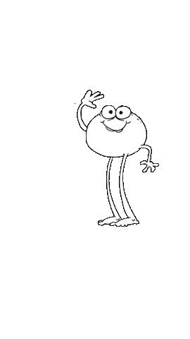 animation hello Sticker