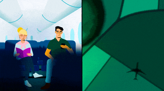 Animation Flying GIF by David Urbinati