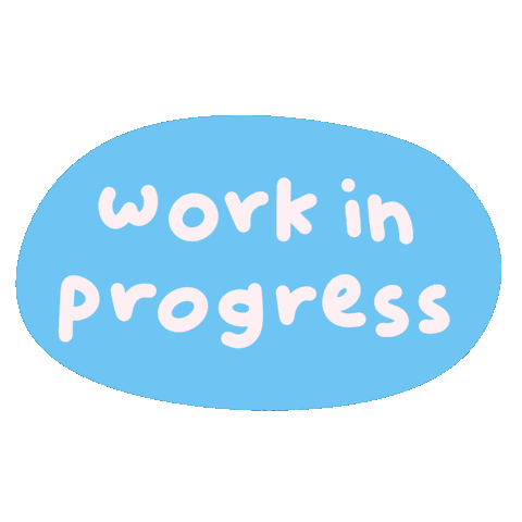 Still Working Coming Soon Sticker