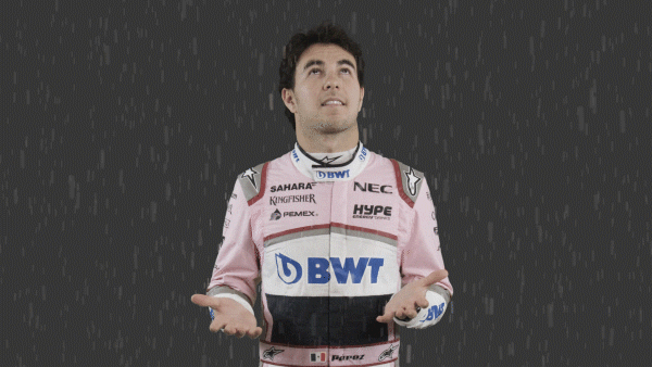Raining Sergio Perez GIF by Formula 1