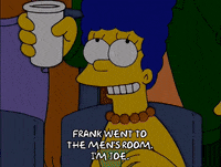 marge simpson hair GIF