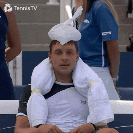 Happy Ice Pack GIF by Tennis TV