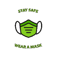 startgmbh mask corona start stay safe Sticker