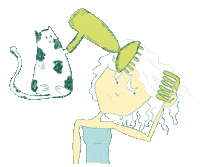 Friends Hair Sticker by Anarkhìa Bio