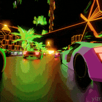 yizr art animation 3d light GIF