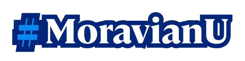 Hound Em Sticker by Moravian University