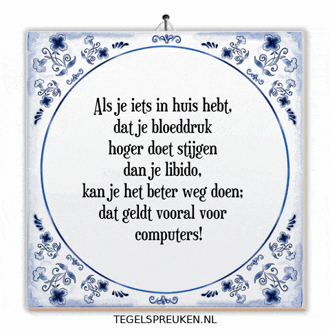 Humor Stress GIF by Tegelspreuken.nl