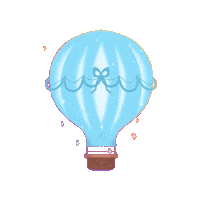 Balloon Flying Sticker