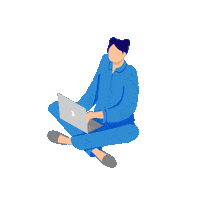 Work From Home Sticker by Kinsta