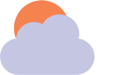 Sun Morning Sticker by iamkai.co