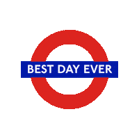 Best Day Ever Fun Sticker by Transport for London