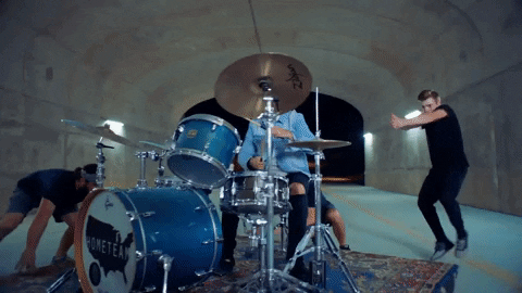 Music Video Drums GIF by Thomas Rhett
