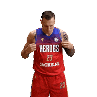 Basketball Celebration Sticker by Heroes Den Bosch