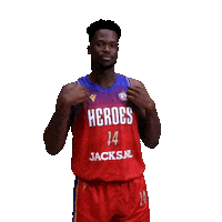 Basketball Celebration Sticker by Heroes Den Bosch