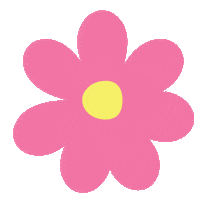 cinziopeillustration summer pink flower flowers Sticker