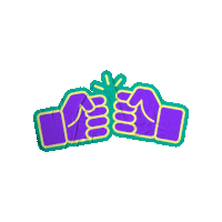 Teamwork Zusammenhalt Sticker by @brueckensteine
