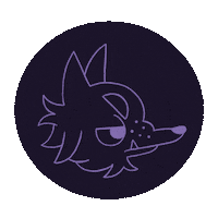 laurasuarez_art werewolf lowell flyingeyebooks laurasuarez Sticker