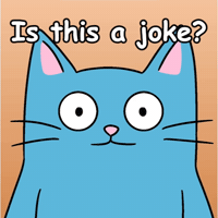 Looking Back Blue Cat GIF