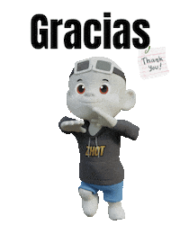 G Gracias Sticker by Zhot