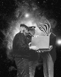 alfredodantevallesi art space weird arte GIF