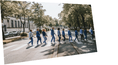 Jeans Beatles Sticker