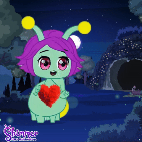 Shimmer the Glowworm - Miss you heart