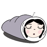 Sleepy Good Night Sticker