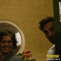YesterdayMovie music whoa door the beatles GIF
