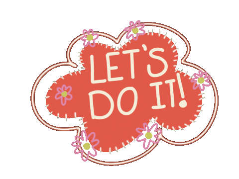 Lets Go Celebration Sticker