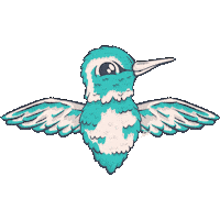 Flower Fly Sticker