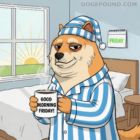 Happy Good Morning GIF by Doge Pound