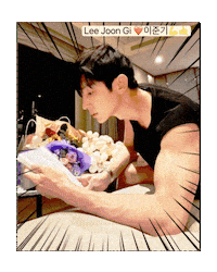 Lee Joon Gi Muscle Sticker