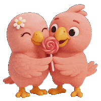 Couple Happiness Sticker