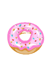 Donut Sugar Sticker