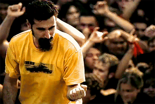Rock And Roll Serj GIF