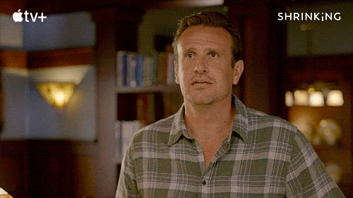Jason Segel Shrug GIF by Apple TV