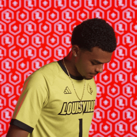 Mens Soccer Go Cards GIF by Louisville Cardinals
