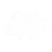 Cloud Sticker by Poppydesign