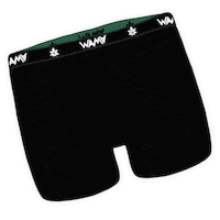 WAMAUnderwear wama womens underwear boy shorts organic underwear Sticker