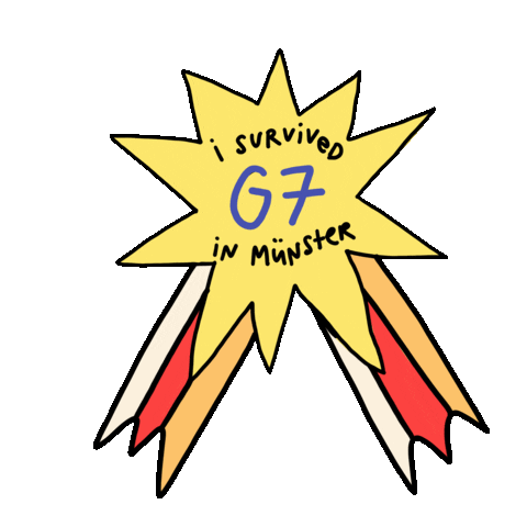 callmemerle munster muenster g7 lewe Sticker