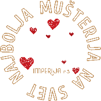 imperija liebe ljubav hvala best of the best Sticker