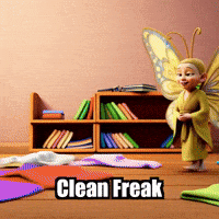 Organization Clean Freak GIF by BuddhaFlyJourney