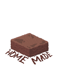 Home Made Eating Sticker by Tulip Chocolate