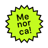 esmuybrutal menorca Sticker