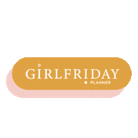 girlfridayplanner gf transparency mf planners Sticker