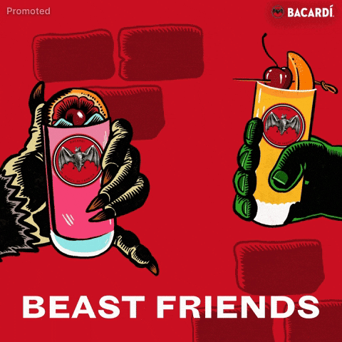 Halloween Rum GIF by Bacardi
