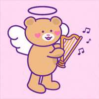 Kawaii Angel Bear