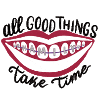 Teeth Mouth Sticker